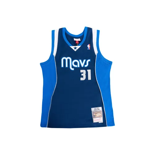 Mitchell Ness Королевский синий Унисекс Баскетбольная Джерси