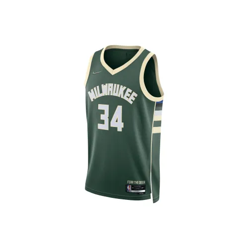 Nike Баскетбольная Джерси Мужская Зеленая