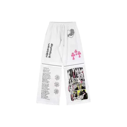 Chrome Hearts FW23 Повседневные брюки Унисекс Белый