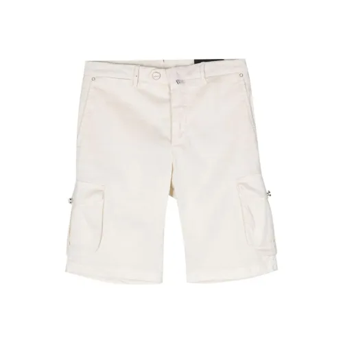 KITON Белые Мужские Карго Шорты