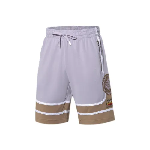 LINING Светло-винный фиолетовый Мужские Повседневные шорты