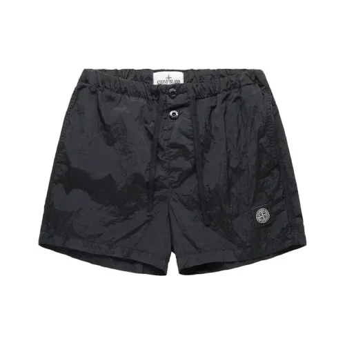 Stone Island Черные Мужские Повседневные Шорты