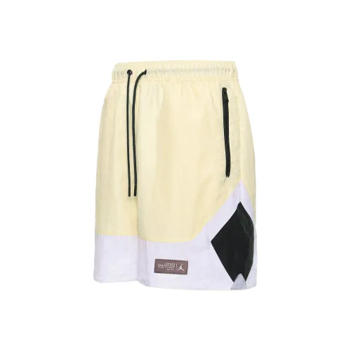 Джордан Beach Light Yellow Мужские спортивные шорты