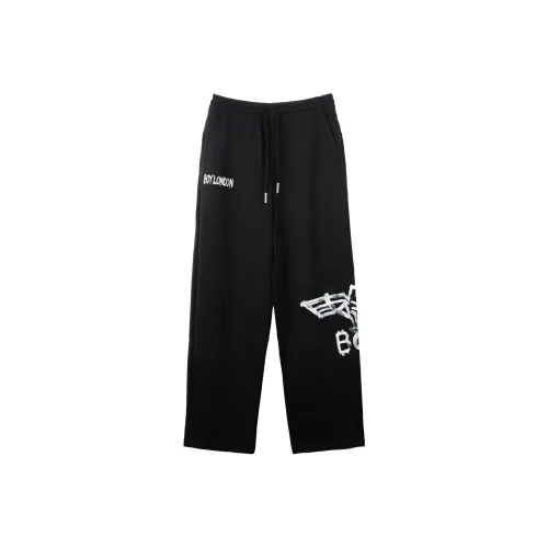 Boy London Повседневные брюки Унисекс Черный