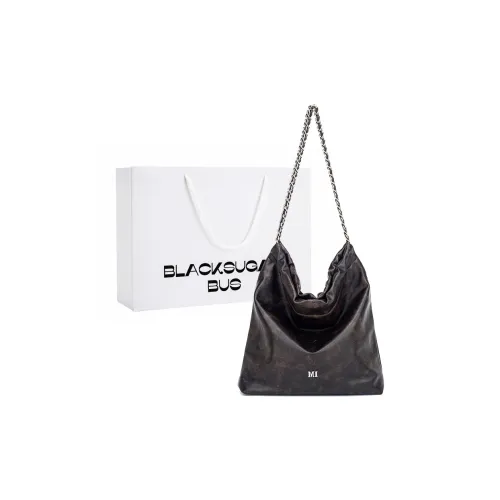 BLACK SUGAR BUS ПУ (полиуретан) Сумка через плечо Стандартная Женская Темно-коричневая