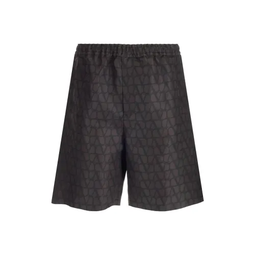 Valentino Повседневные шорты Мужские Черные