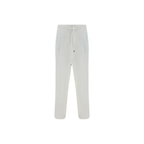BRUNELLO CUCINELLI Повседневные брюки Мужские Белые