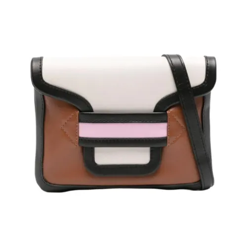 Pierre Hardy Кожа Одно плечо Клатч Женские Шоколад