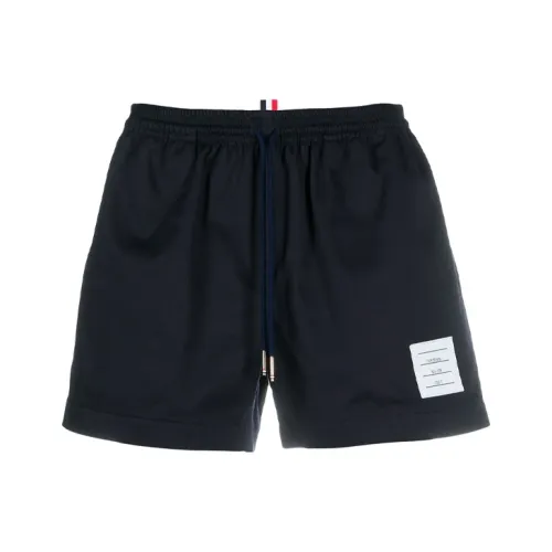 THOM BROWNE Морской синий Мужские спортивные шорты
