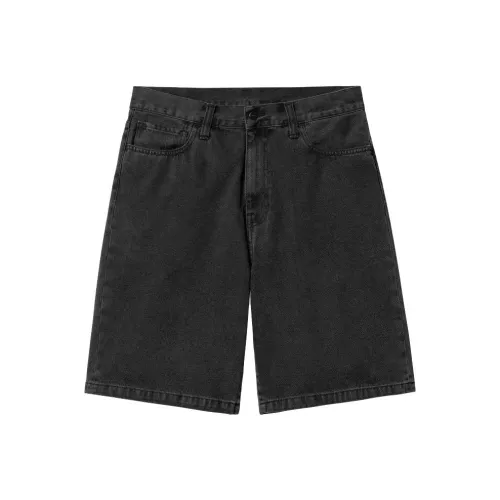 Carhartt WIP Джинсовые шорты Мужские Черные