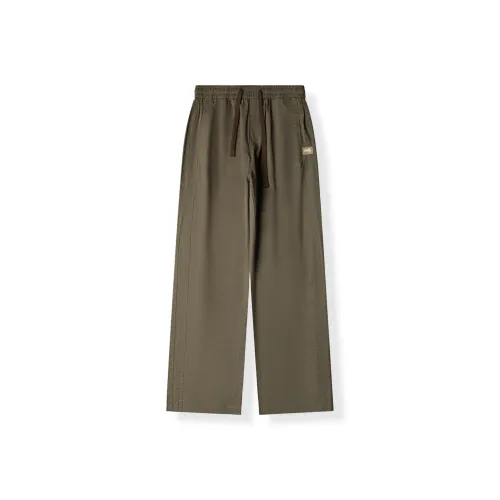 WILD LEADER FW23 Повседневные брюки Унисекс Серый Зеленый