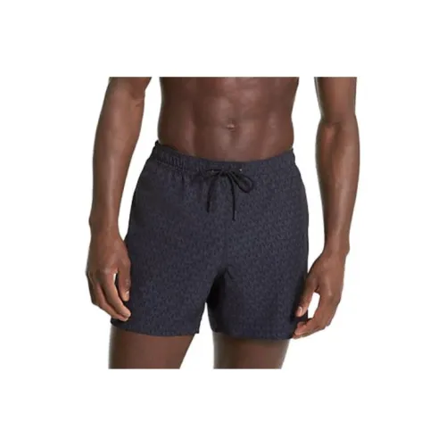 MICHAEL KORS Пляжные шорты Мужские Черные