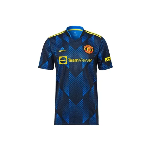 Adidas MANCHESTER UNITED THEATRE OF DREAMS Синий Мужской Футбольный Джерси