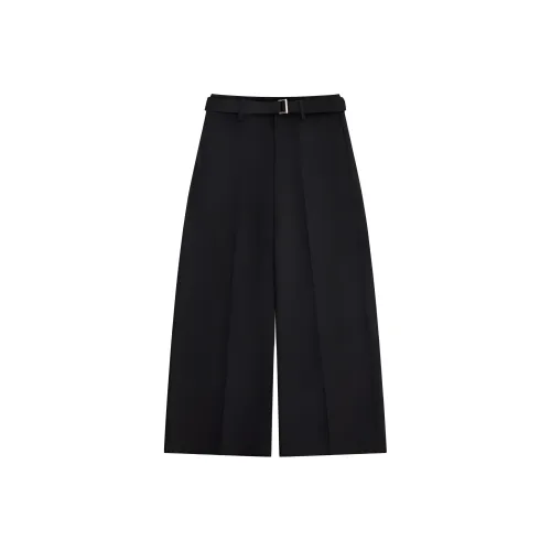 Sacai совместный бренд Черные Мужские Повседневные Штаны