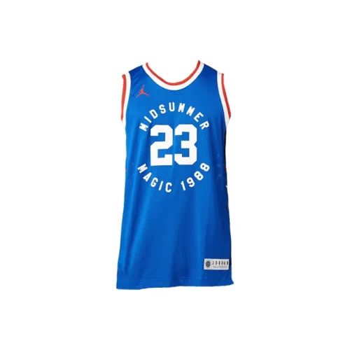 Jordan 2023 All Stars Баскетбольная Джерси Мужская Синяя