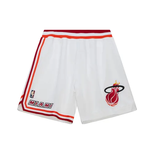 MITCHELL NESS Шорты Мужские Белые