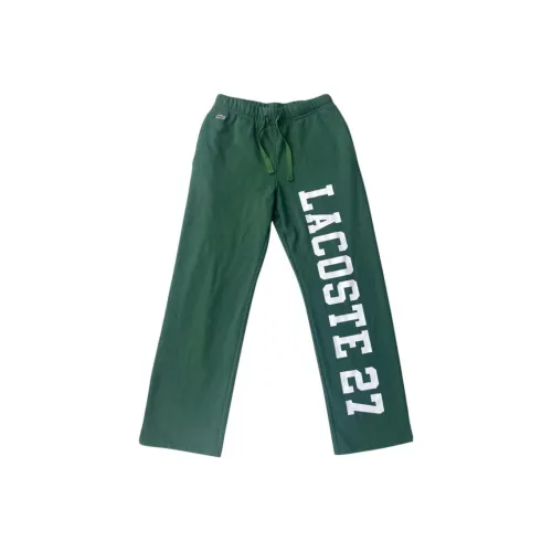 LACOSTE Collaboration Зеленые Мужские Повседневные Штаны