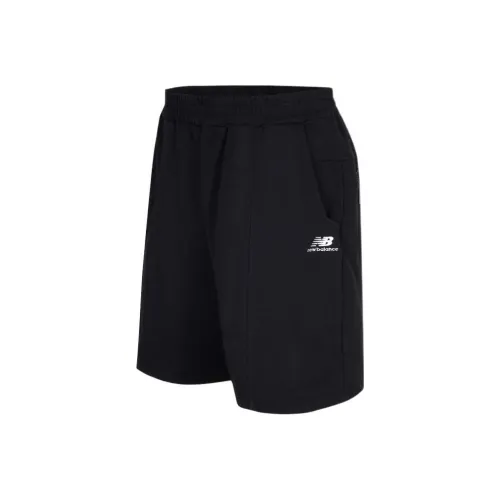New Balance Черные Унисекс Повседневные шорты