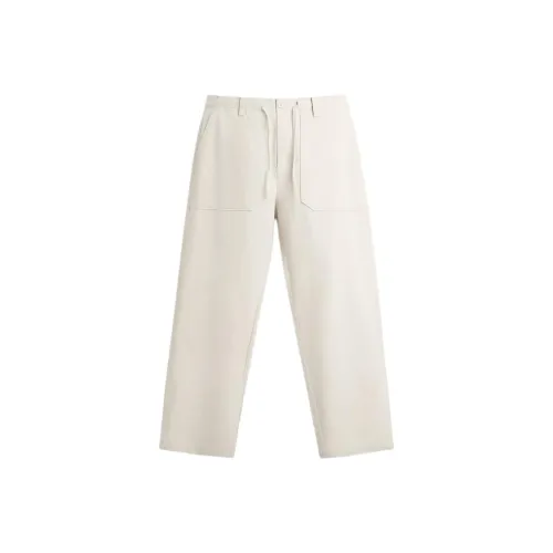 ZARA Ice White Мужские Повседневные Штаны