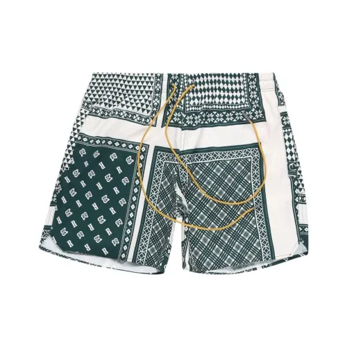RHUDE Бирюзовые Мужские Повседневные Шорты