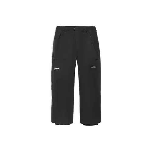 LINING Черные Унисекс Лыжные Брюки