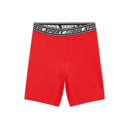 DIESEL Red Men's Casual Shorts DIESEL Красные Мужские Повседневные Шорты