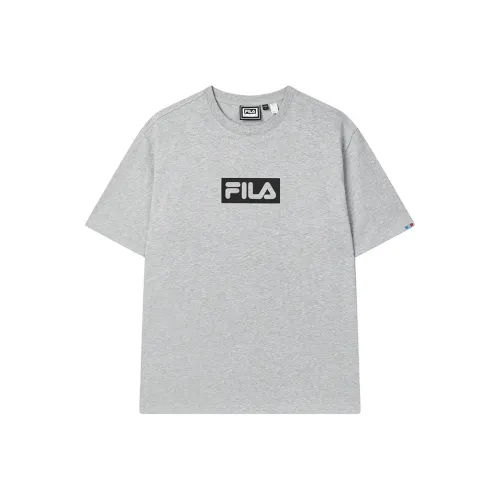 FILA ORIGINALE T-Shirt Унисекс Средний Фотиния Серый