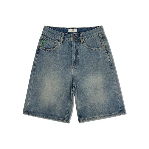 HIPANDA Джинсовые шорты Мужские Ностальгический синий