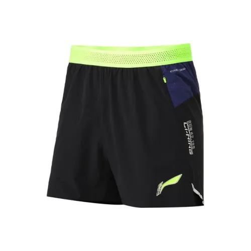 LINING RUNNING Collection Мужские спортивные шорты черного цвета