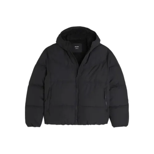 Hollister Черный Мужской Пуховик