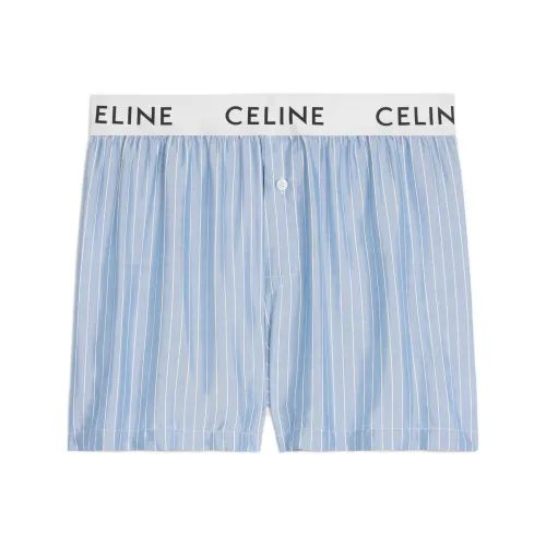 CELINE DYSFUNCTIONAL BAUHAUS Мужские коллекции FW22 Повседневные шорты Мужской Синий