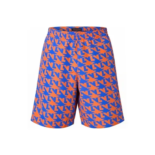 LOUIS VUITTON SS23 Повседневные шорты Мужские Оранжевые
