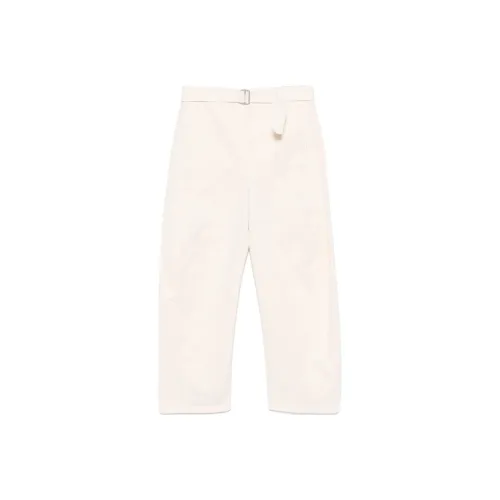 Lemaire Повседневные брюки Весенние Осенние Мужские Светлый Бежевый