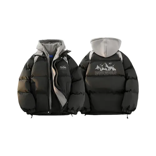HAVR Унисекс Объемные куртки (пуховики)