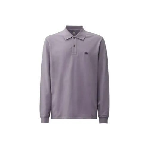 C.P.Company Поло Мужское Лавандовое Фиолетовое