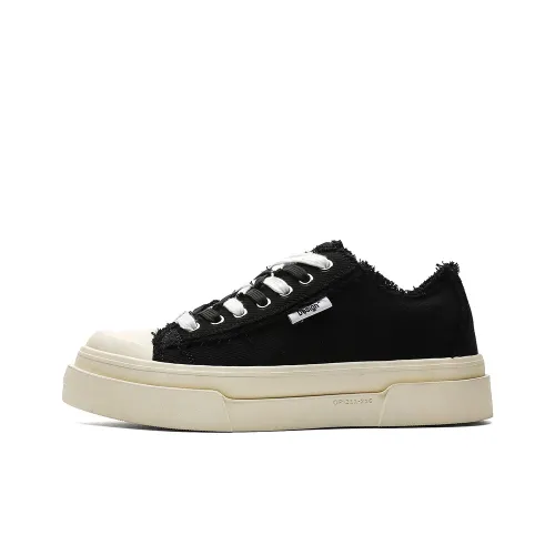 Hip Speed Low-Top Sneakers Black Unisex