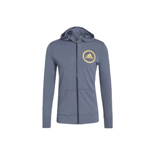 Adidas Купальник Пальто Мужской Ink Синий