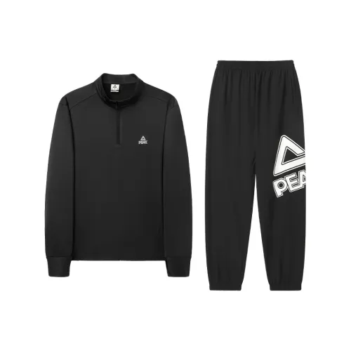 PEAK Бег Одежда Наборы Унисекс Черный