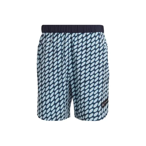 adidas x Marimekko Ice Blue Мужские Повседневные Шорты