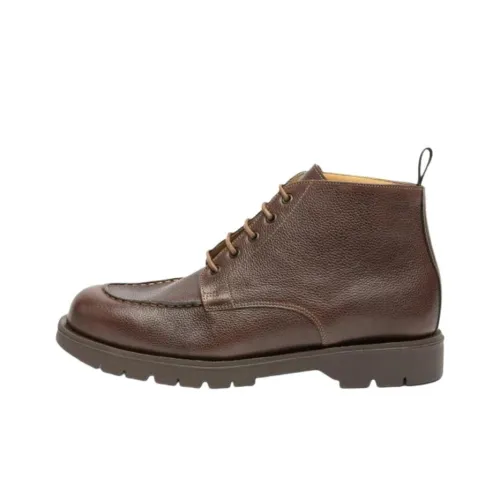 KLEMAN CLEON MANUFACTURE OXAL г VGT Ботильоны 3 см Унисекс Кофе