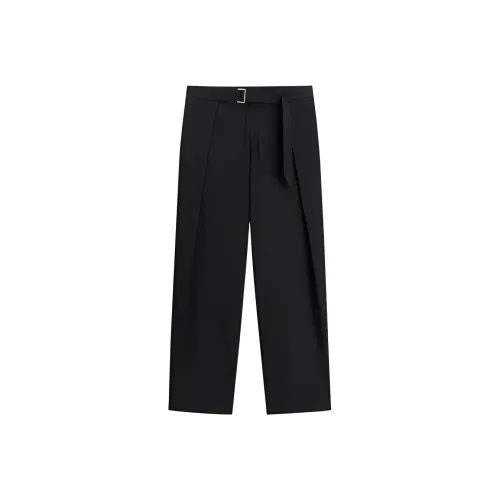 PEACEBIRD MEN Повседневные брюки Унисекс Черный