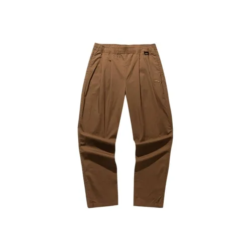 ANTA Повседневные брюки Мужские Бронза Коричневый