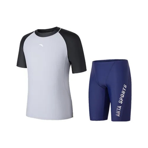 ANTA Комплект Черный, Серый, Синий Мужские Плавательные Шорты