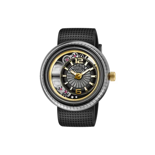 CHARLOTTE RAFFAELLI Кварцевый механизм Мужские часы 41 мм Скелет