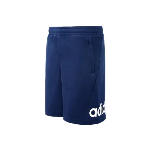 Adidas Повседневные шорты Мужские Темно-синие