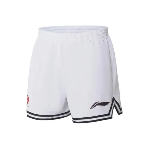 LINING CBA Collection Professional Basketball Collection Баскетбольные шорты Мужские Белые