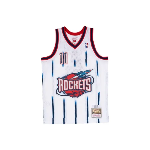 Mitchell Ness Белая мужская баскетбольная футболка