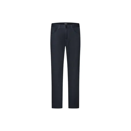 SEPTWOLVES Повседневные брюки Мужские Темно-синие