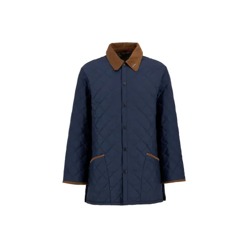 BARBOUR Морской Синий Мужской Пуховик