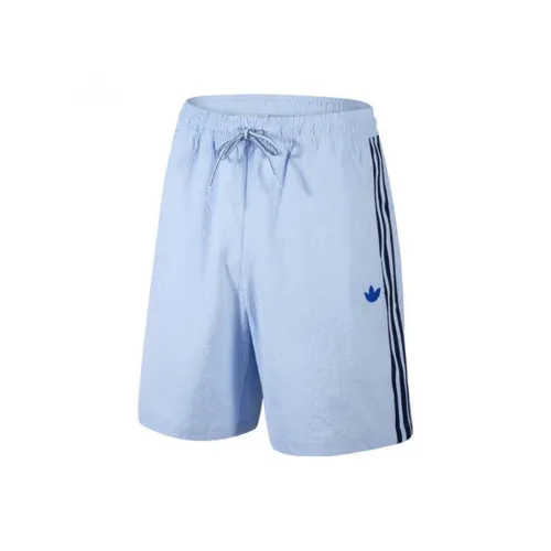 Adidas Originals Повседневные шорты Мужские Светло-синие